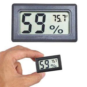 Mini Hygrometer Thermometer | Cigarknights.com | Cigar Accessories Plus More